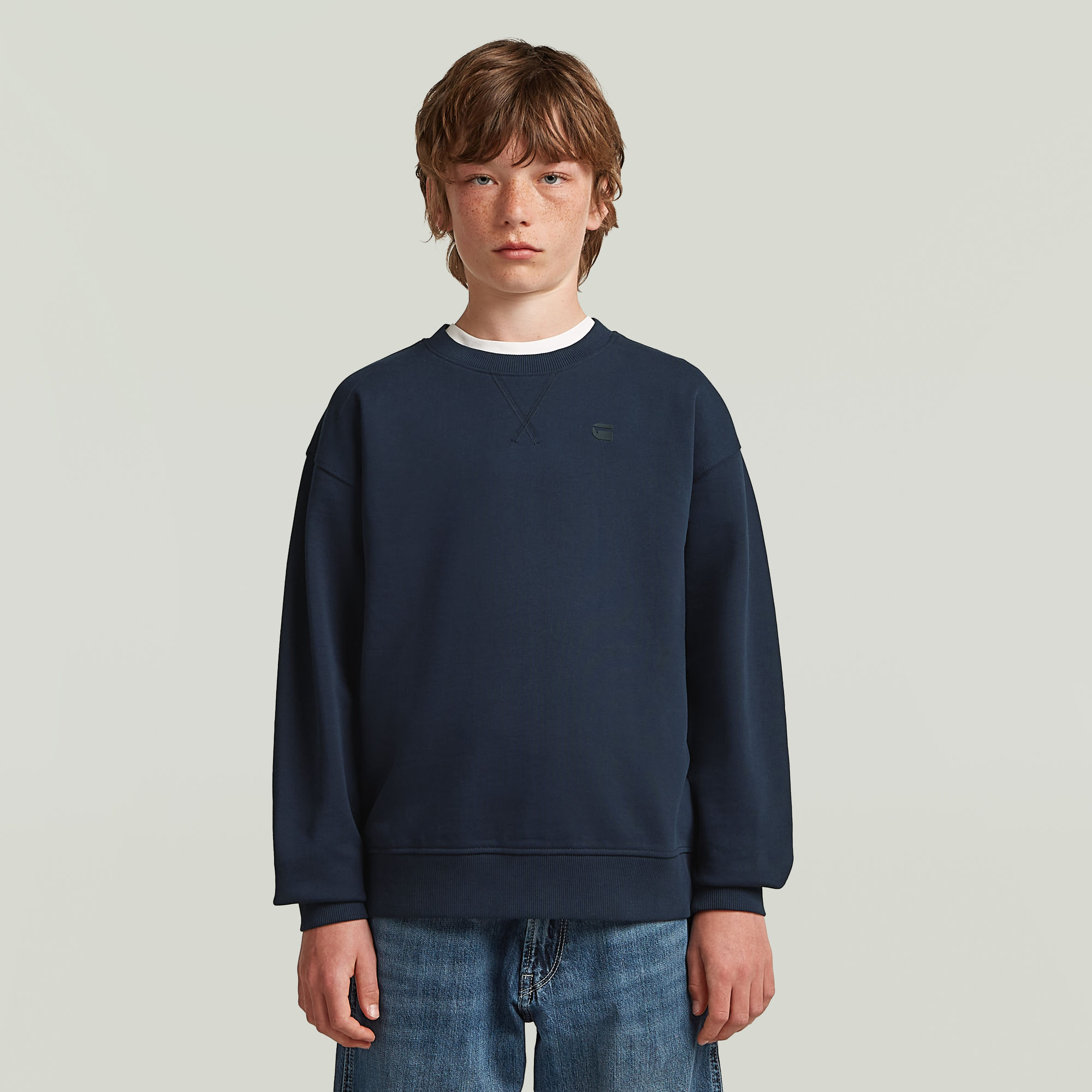 G-Star RAW Loose Sweater Jongens - Donkerblauw - jongens