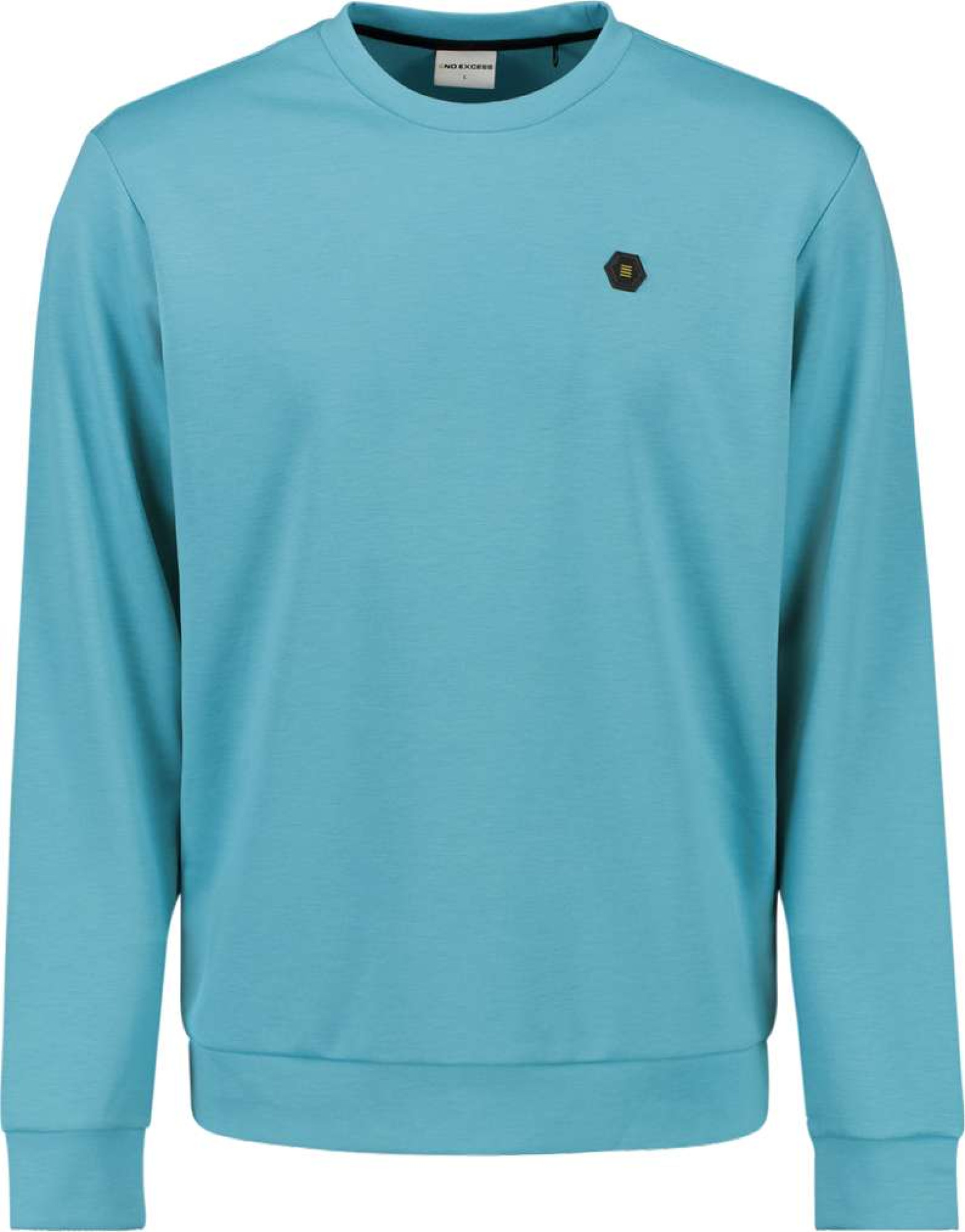 No Excess Sweater crewneck seablue