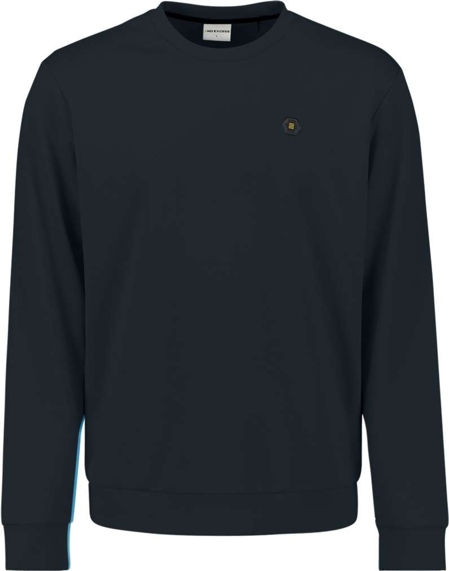 No Excess Sweater crewneck deep blue