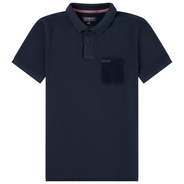 Amundsen Sports - Chukka Shirt - Poloshirt, blauw