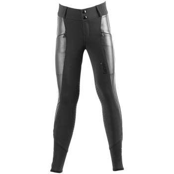 Legging Tattini Legging équitation mid grip eco-cuir fille