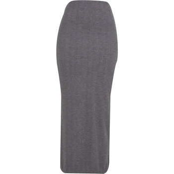 Rok Urban Classics Jupe haute fendue femme Rib