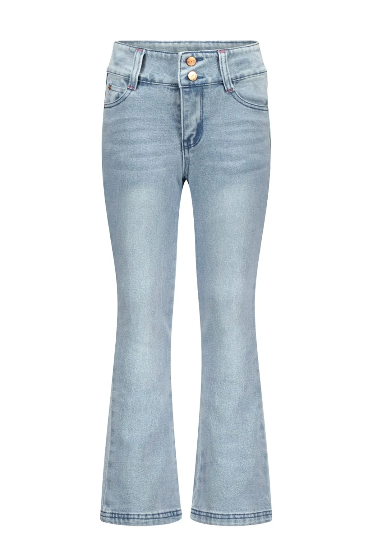 B.Nosy Zomer jeans flair broek meisjes denim palma