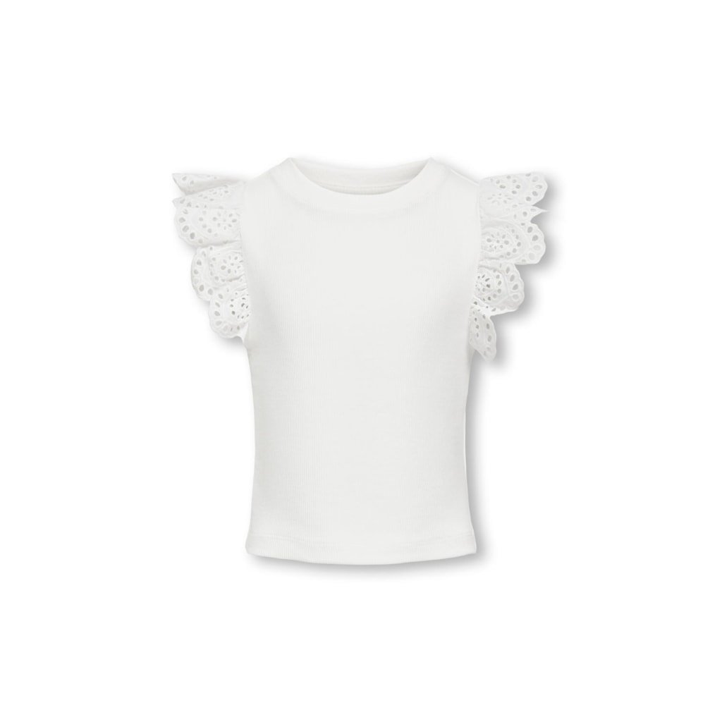 Kids ONLY zomer top S/S meisjes - off wit - Kogdrea