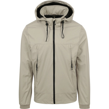 Blazer No Excess Jas Half lang met Capuchon Beige