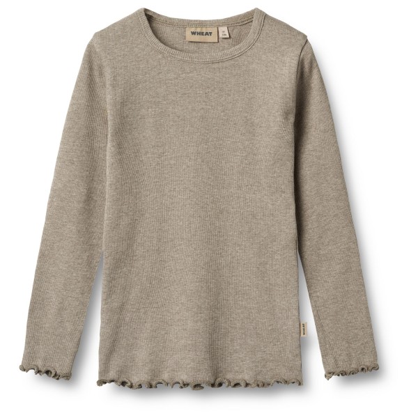 WHEAT Shirt met lange mouwen Rib T-Shirt L/S Ida