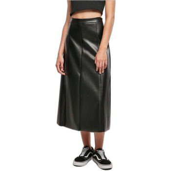 Rok Urban Classics Jupe mi-longue cuir synthétique femme