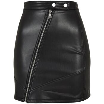 Rok Urban Classics Jupe en cuir synthétique femme Biker GT