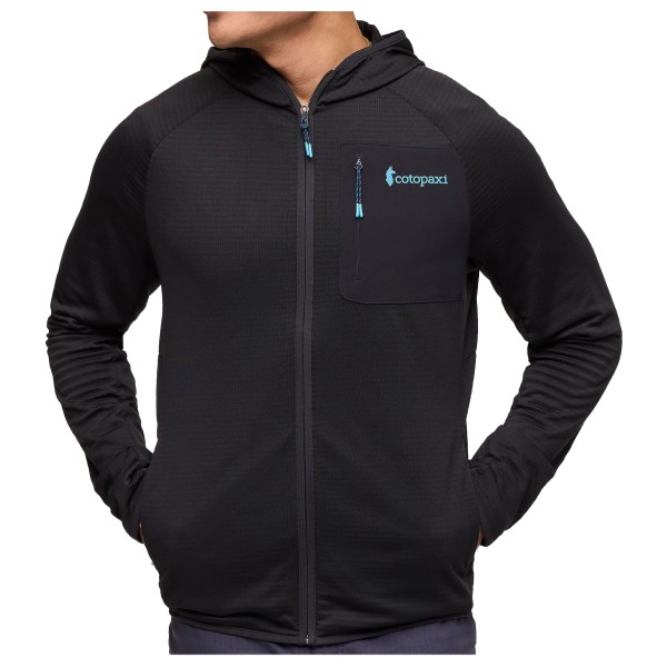 Cotopaxi - Otero Fleece Full-Zip Hooded Jacket - Fleecevest, zwart