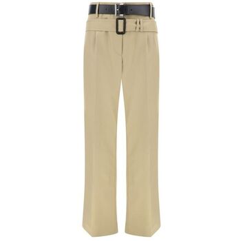 Broek Prada Broek met wijde pijpen en ceintuur P230IKS stijl