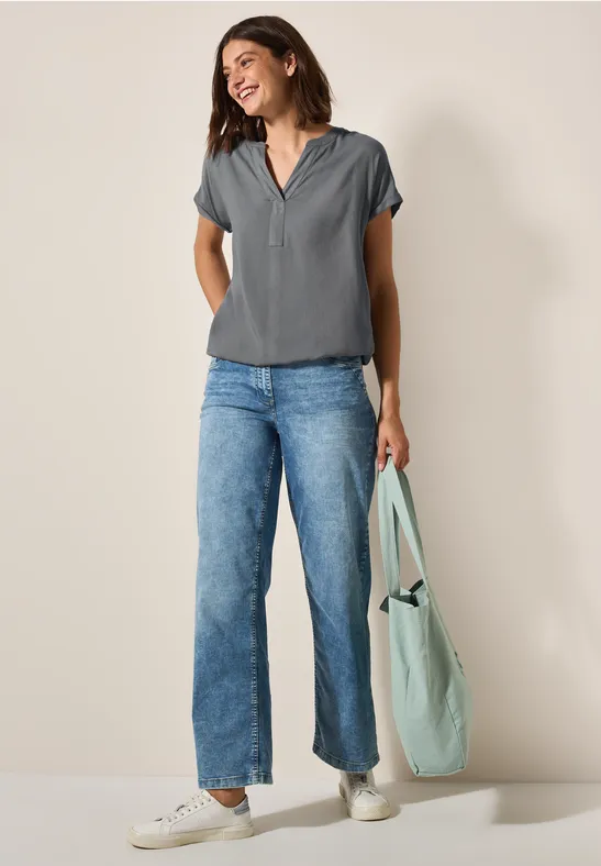 cecil Blouse in effen kleur