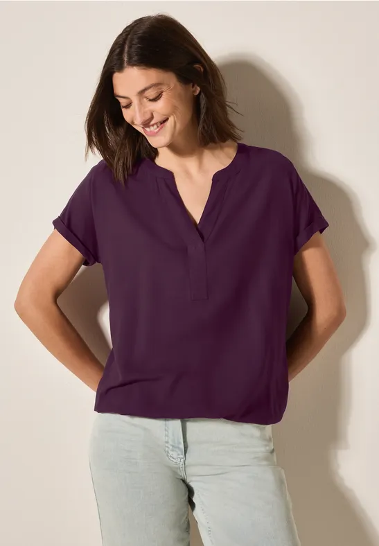 cecil Blouse in effen kleur