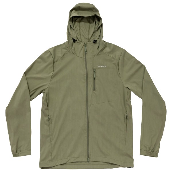Devold - Herøy Merino Jacket - Merinovest, olijfgroen