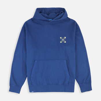 Sweater Oxbow Retro 4flo fleece capuchon met borstprint SEREGOR