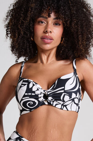Hunkemöller Bikinitop Mauritius Zwart