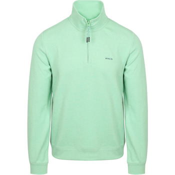 Sweater New Zealand Auckland NZA Trui Halfzip Cesar Jade Green