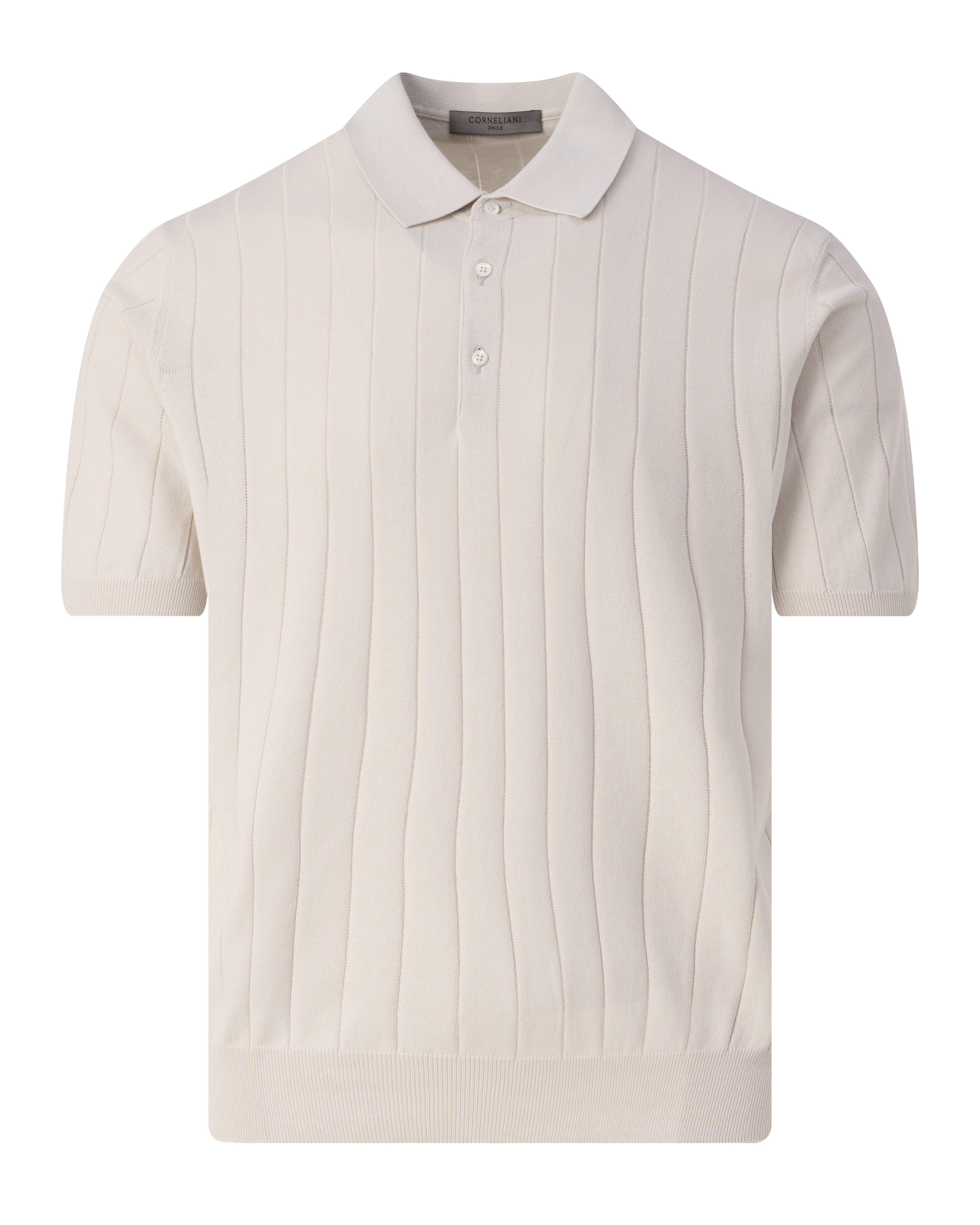 Corneliani Polo met korte mouwen