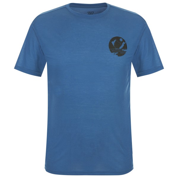 2117 of Sweden - Tista T-Shirt - Merinoshirt, blauw
