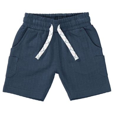 STACCATO Shorts donkerblauw gestructureerd
