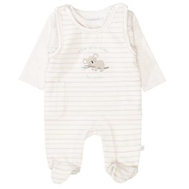STACCATO Romper+shirt zacht ivoor