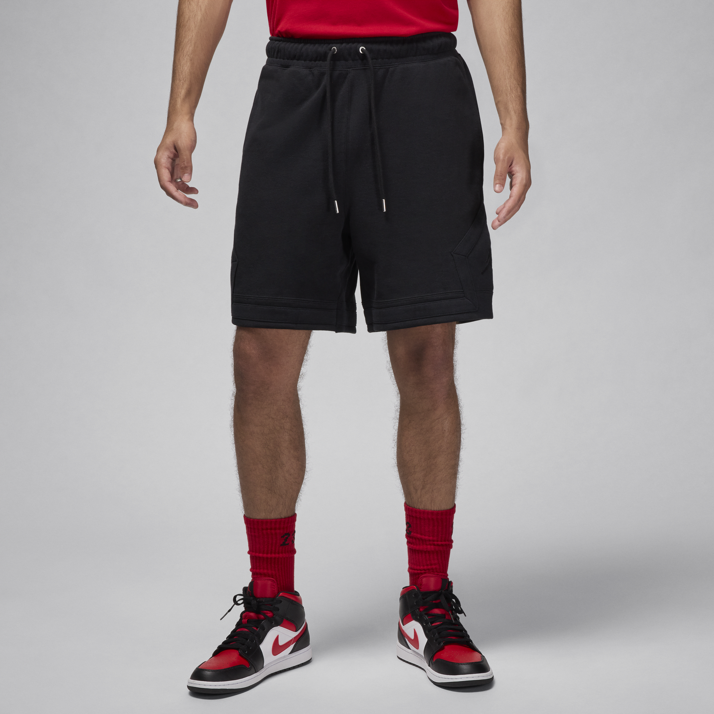 Jordan Flight Fleece Diamond Shorts, Black