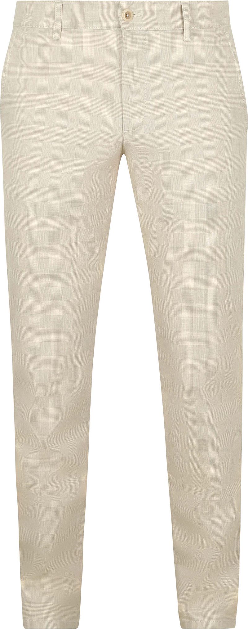 Alberto Lou Chino Linnen Mix Beige
