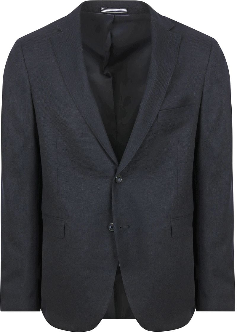 Suitable Classic Colbert Wol Blend Navy