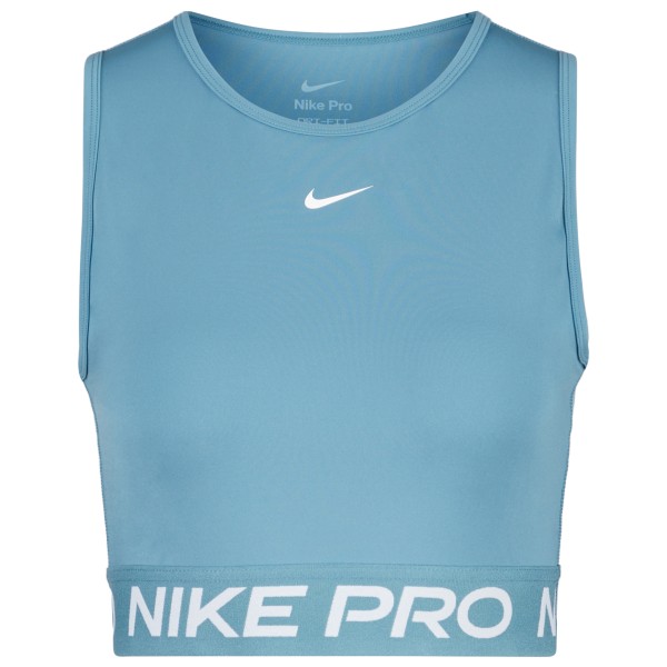 Nike - Women's Pro Dri-Fit Cropped Tank Top - Tanktop, turkoois