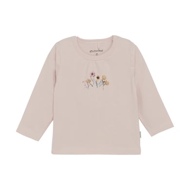 MINYMO T-shirt LS Peach Zweep