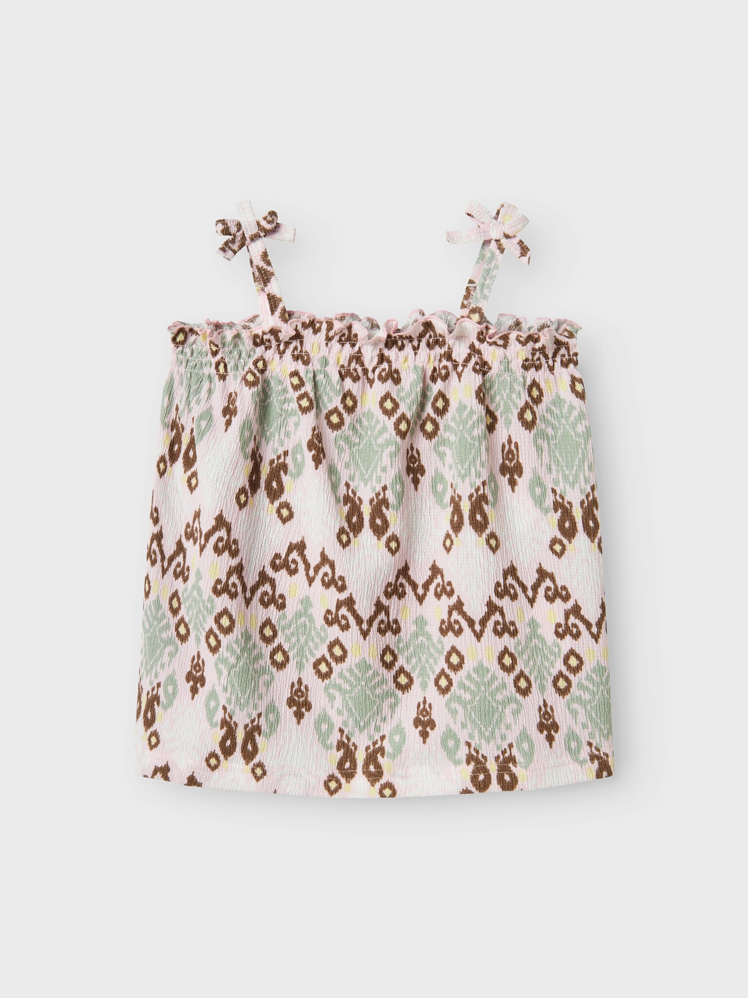 Name it zomer top S/S meisjes - roze - Nkfhamsa