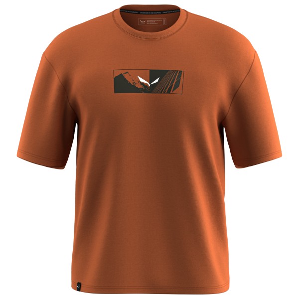 Salewa - Eagle Hybrid Loose T-Shirt - Sportshirt, bruin
