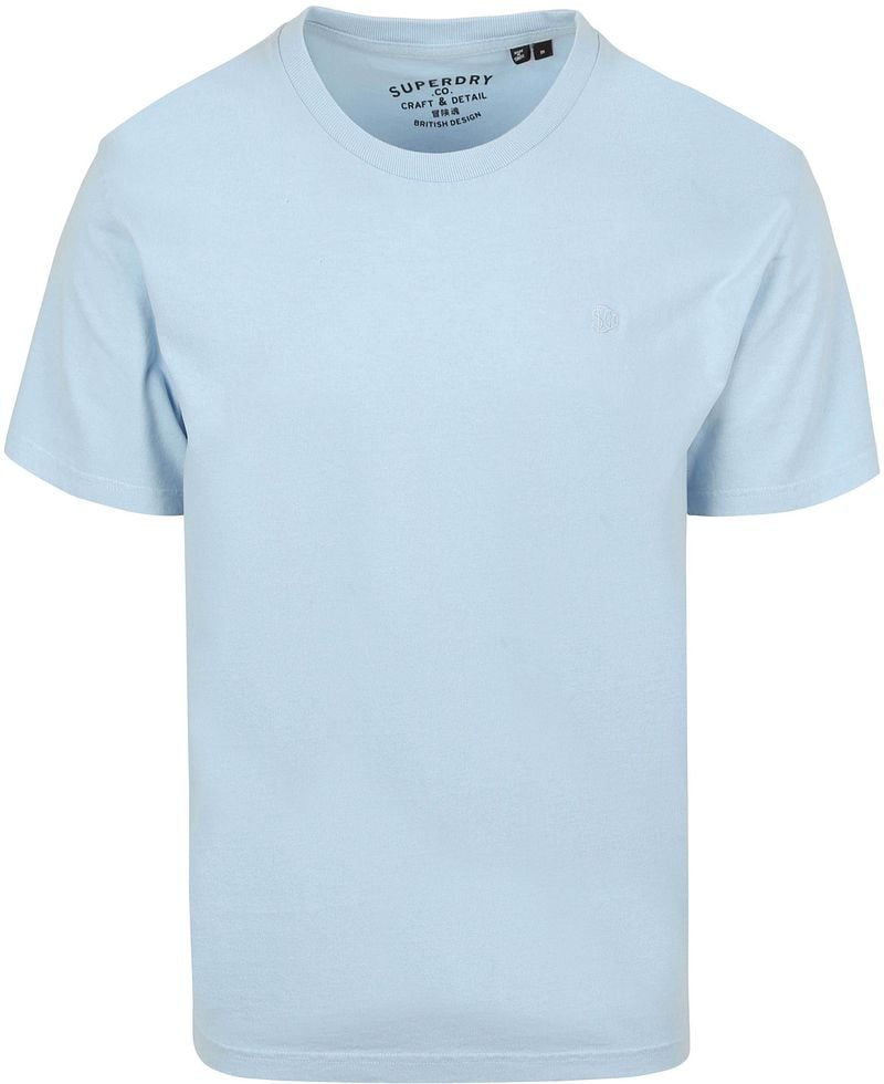 Superdry Tee Essentials Relaxed Lichtblauw