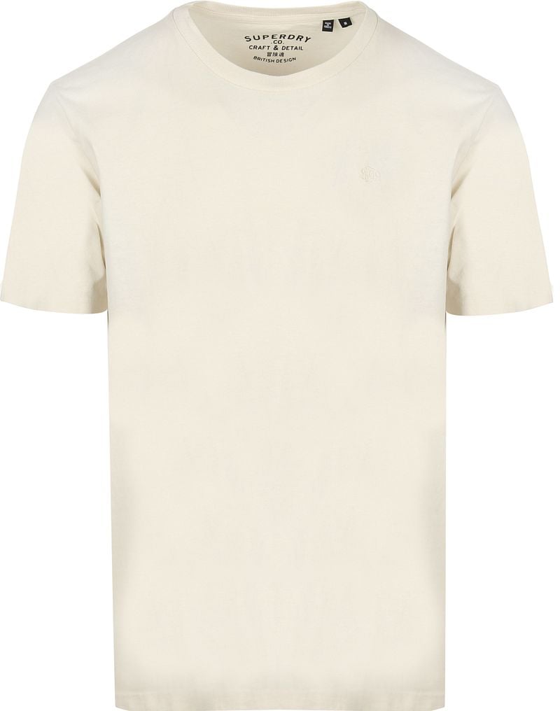 Superdry Tee Essentials Relaxed Off White