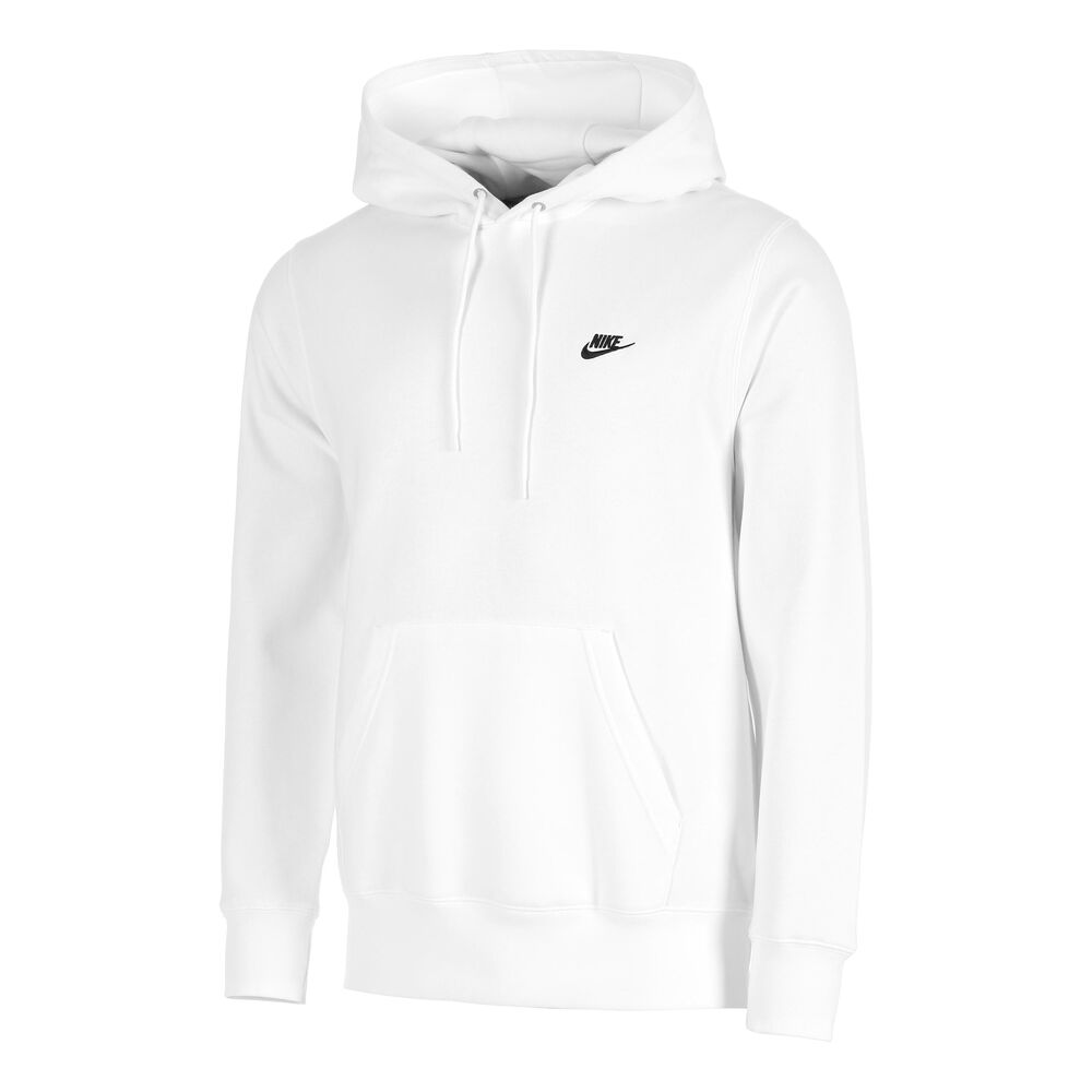 Nike Hoodie Sportswear Club Fleece - White- Heren, White