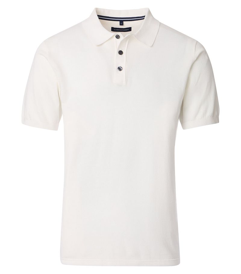 Casa Moda Polo Knitted Off White