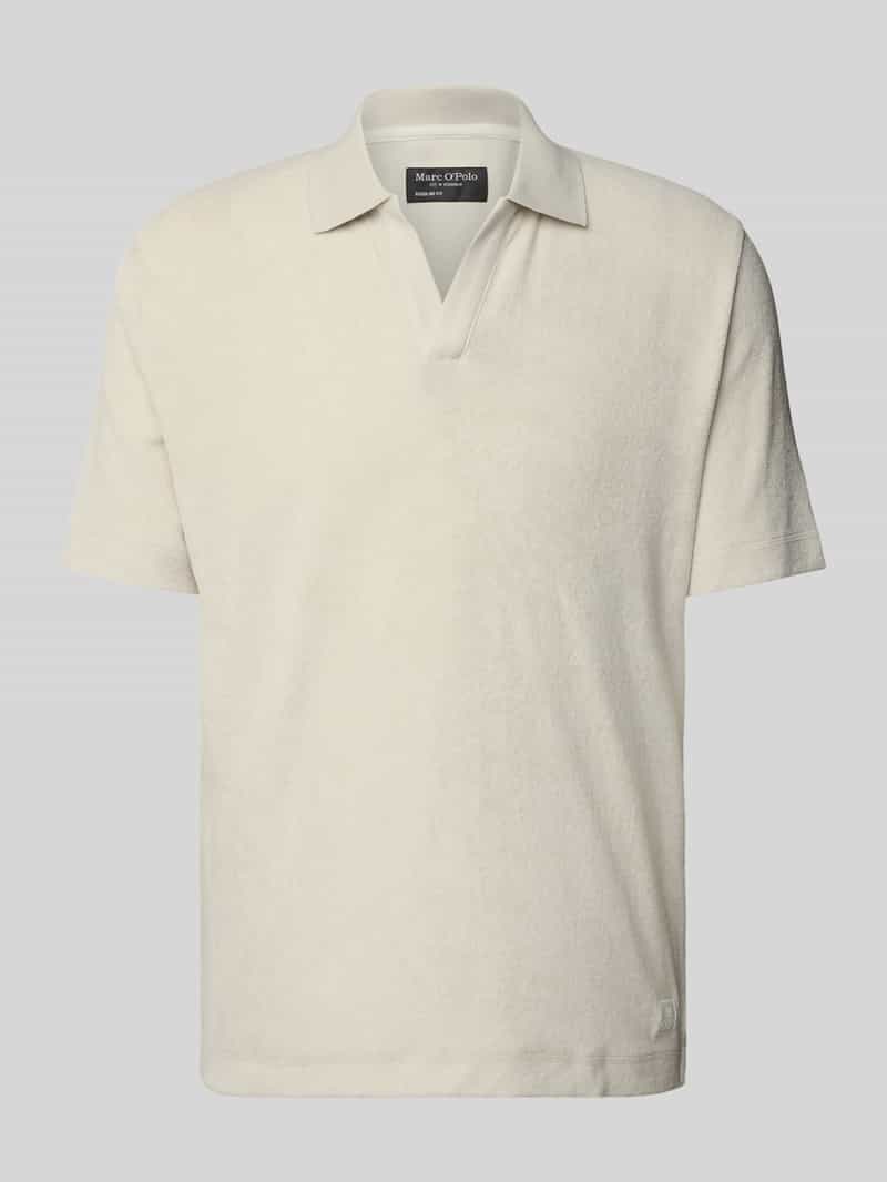 Marc O'Polo Regular fit poloshirt van badstof van katoen
