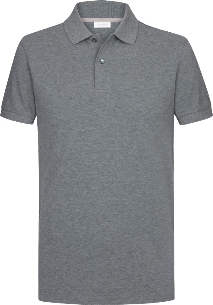 Profuomo Piqué Poloshirt Antraciet