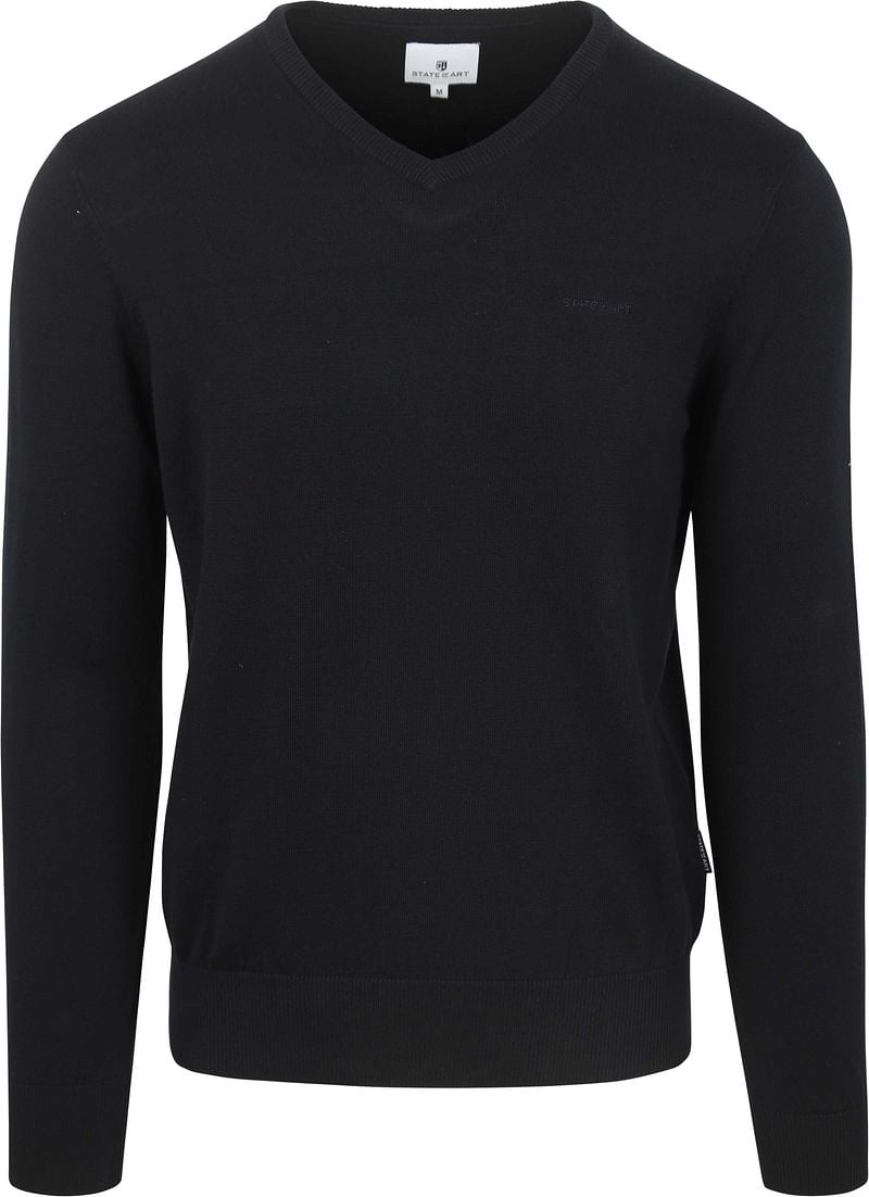 State Of Art Trui V-Neck Navy