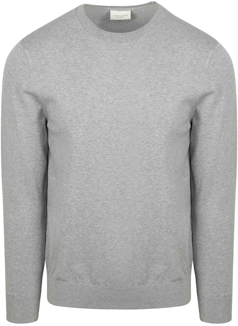 Profuomo Pullover Luxury Grijs
