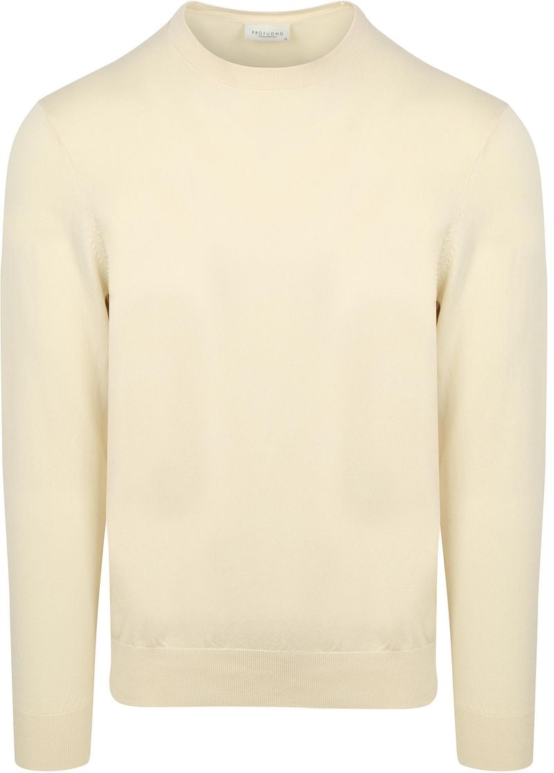 Profuomo Pullover Luxury Off White