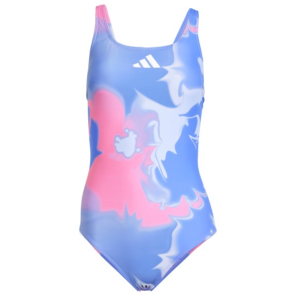 adidas - Women's Tie Dye AOP Swimsuit - Badpak, blauw