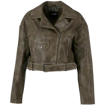 Leren Jas Urban Classics Veste en cuir vintage femme