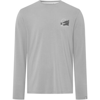 T-Shirt Lange Mouw Vadi Jewels Maillot manches longues Escalante Bamboo Jasno Szary