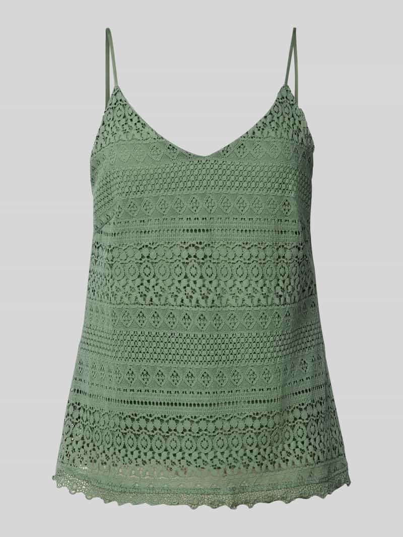 Vero Moda Top met spaghettibandjes VMHONEY LACE SINGLET WVN