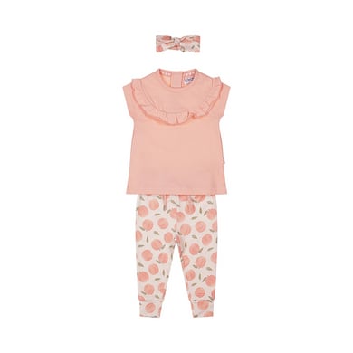 Dirkje 3-delige set Verkleurd peach