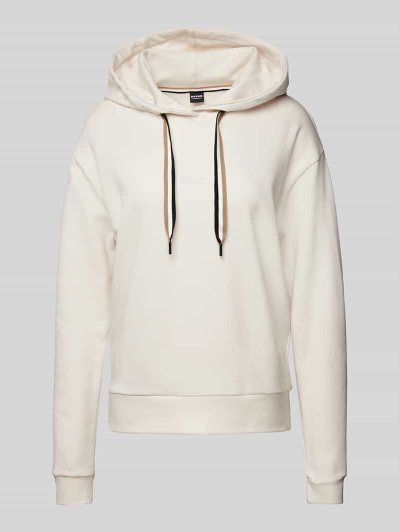BOSS Hoodie CP Stripe_Hoodie met contrastkleurige koord