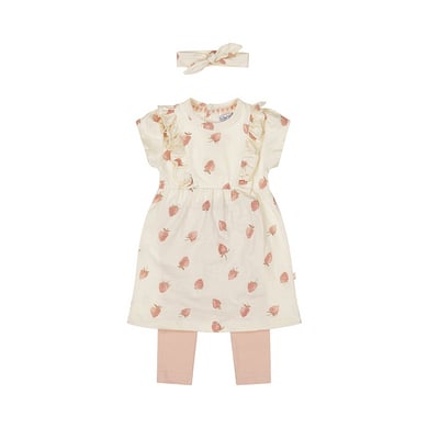 Dirkje 3-delige babyset Uit White