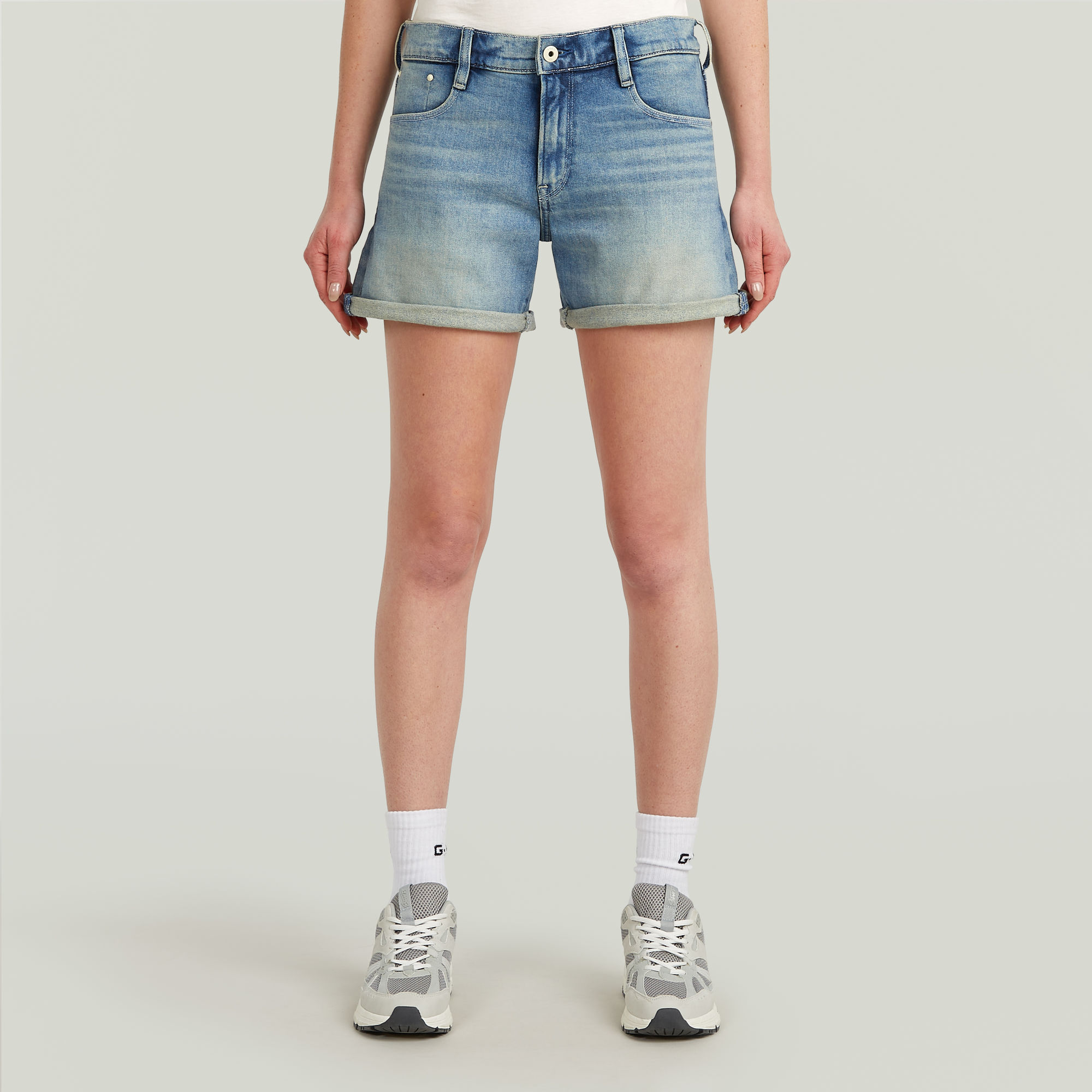 G-Star RAW Judee Short - Lichtblauw - Dames