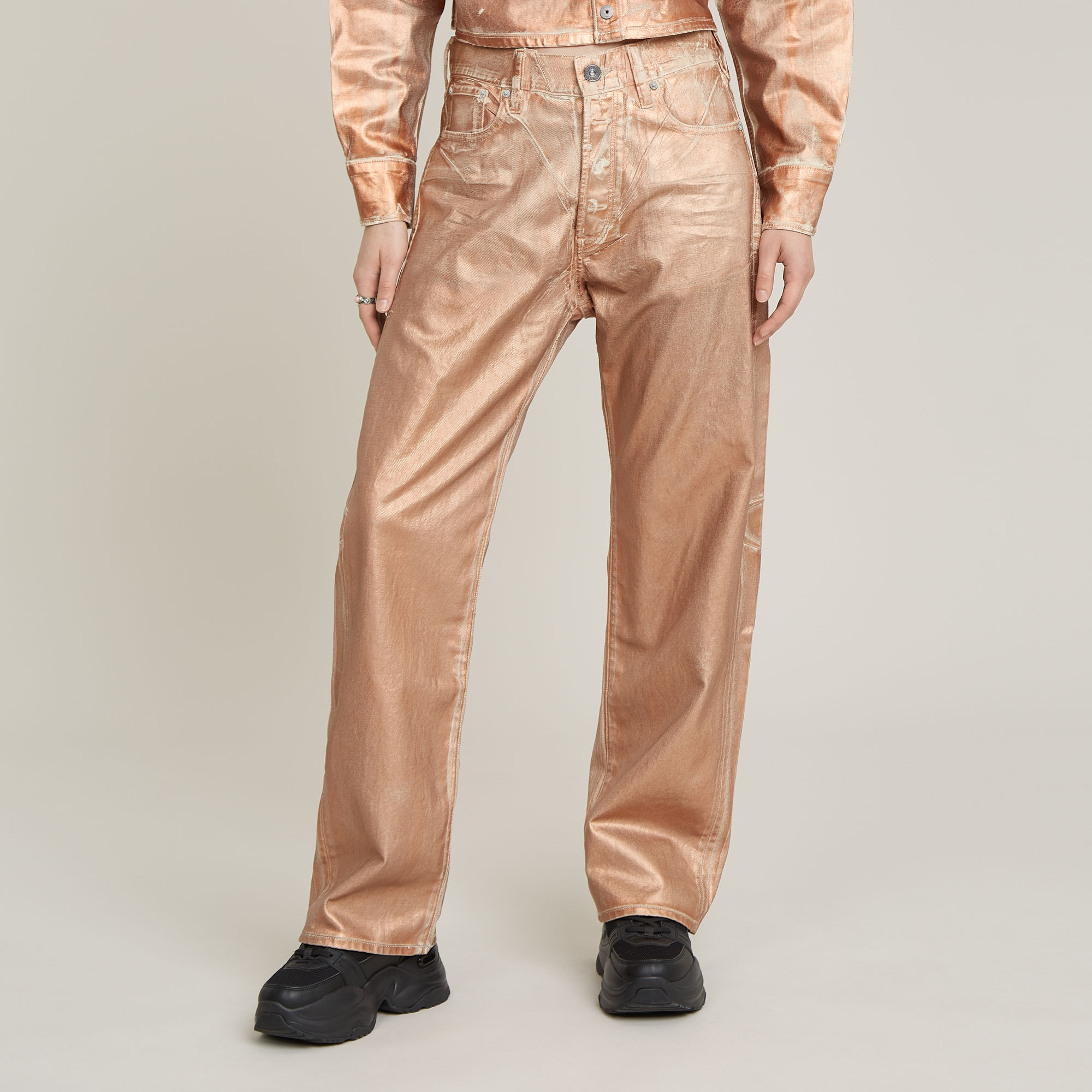 G-Star RAW Bowey 3D Boyfriend Jeans - Roze - Dames