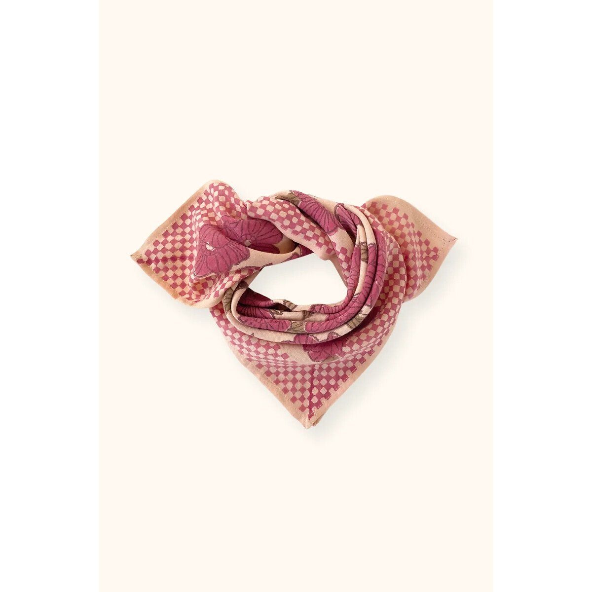 APACHES COLLECTIONS MANIKA kleine sjaal met print POP CORN